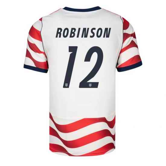 USA 2026 FIFA World Cup Soccer White Jersey Set ( Have Shorts ) Miles Robinson #12